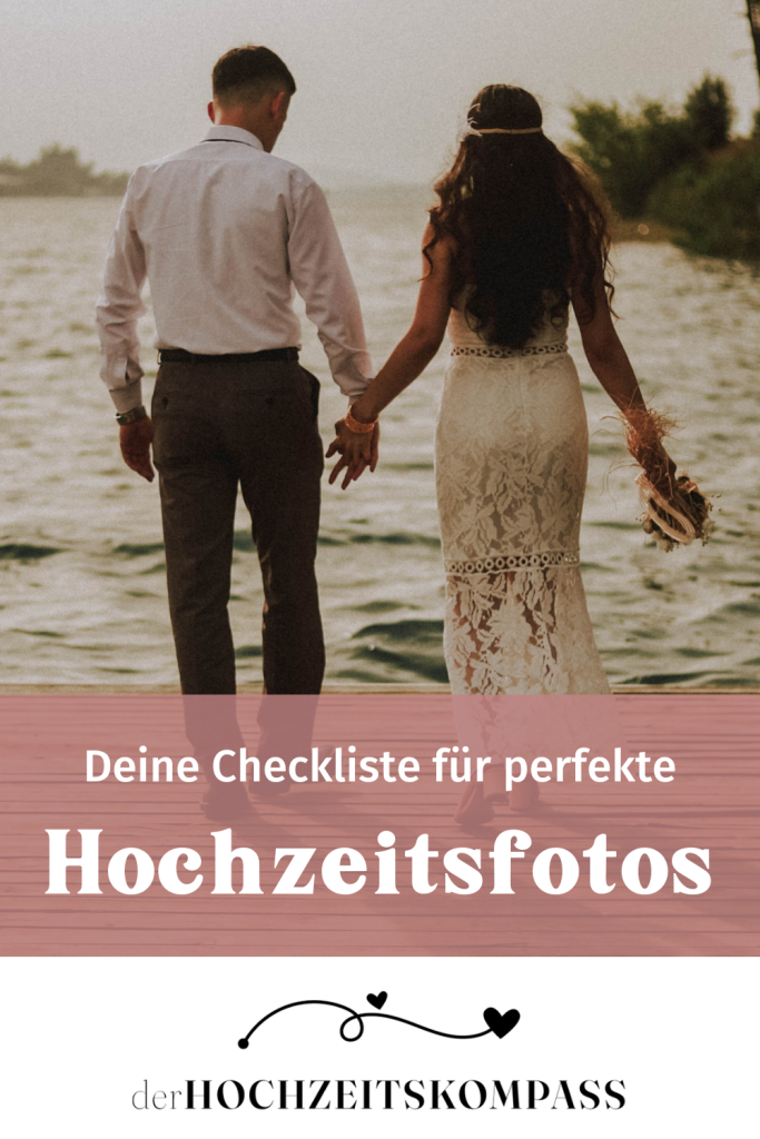 Checkliste für perfekte Hochzeitsfotos