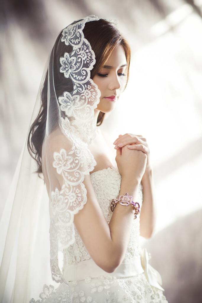 Hochzeitsfoto einer Braut